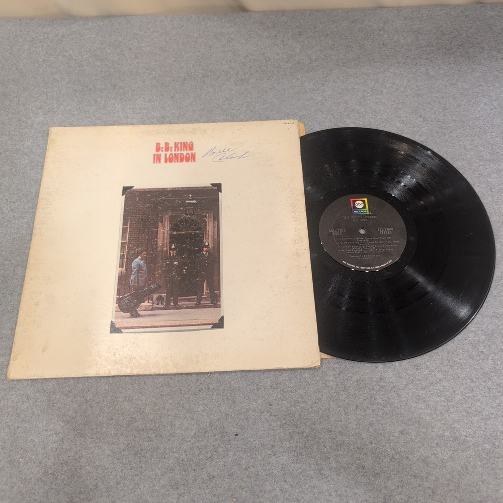B.B. King In London Vinyl LP 1971 ABC Records ABCX 730 Blues Rock Album